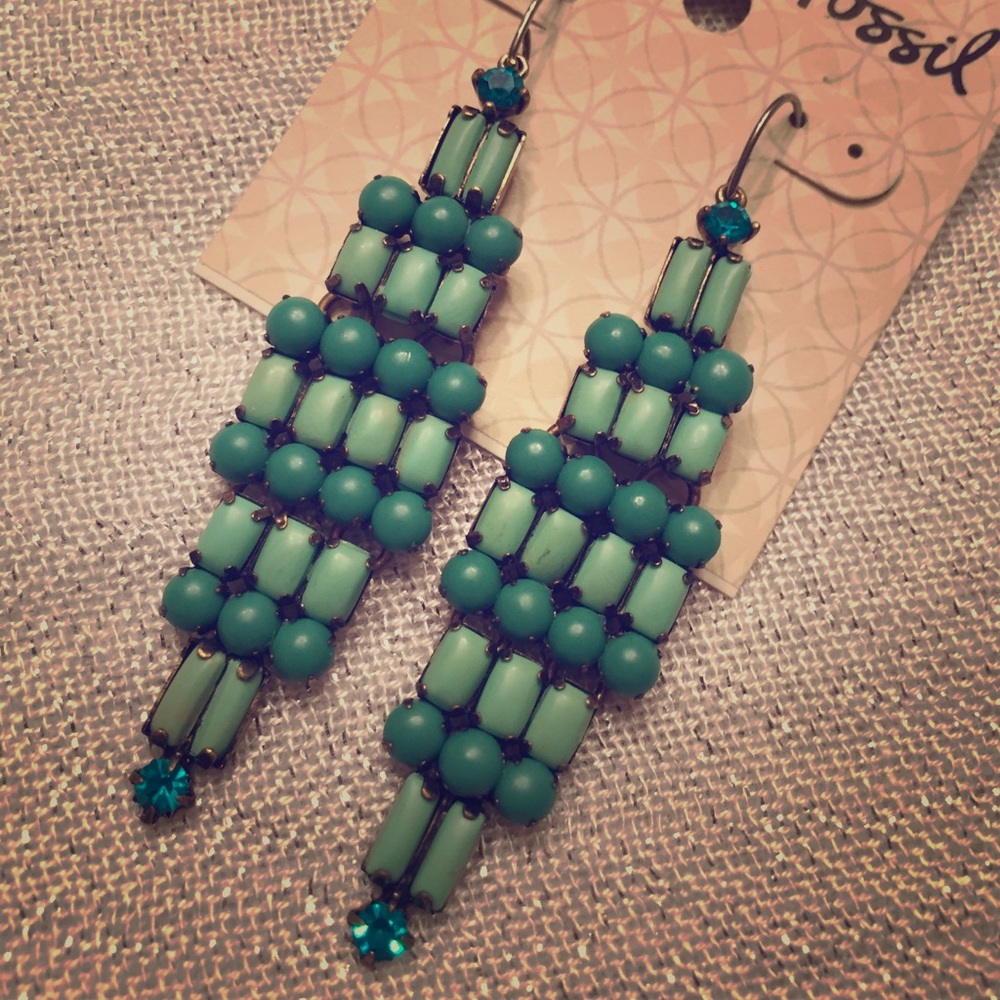 {•Fossil earrings•}